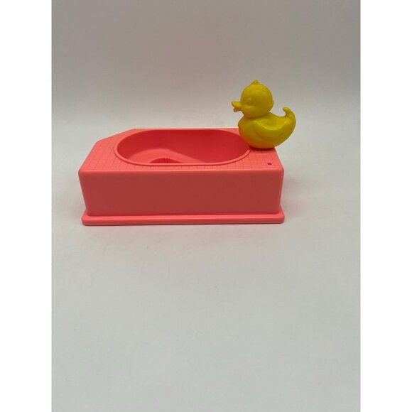 Vintage 1995 Mattel Barbie Bathtime Fun Kelly Pink Bathtub - Picture 3 of 8